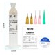 RELIFE RL-035B 30ML БЯЛО Лепило за уплътняване на рамката на екрана за ремонт на мобилни телефони