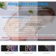 GH0725 Дигитален цветен LED часовник / Аларма 