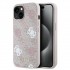 3327 GUESS HC MAGSAFE PU PEONY ON 4G BACKGROUND PINK IP15