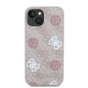 3327 GUESS HC MAGSAFE PU PEONY ON 4G BACKGROUND PINK IP15