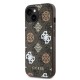 3020 GUESS HC MAGSAFE PU PEONY ON 4G BACKGROUND BROWN IP15