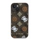 3020 GUESS HC MAGSAFE PU PEONY ON 4G BACKGROUND BROWN IP15