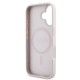6774 GUESS HC MAGSAFE PU 4G CIRCLE W/ CLASSIC LOGO PINK IP16