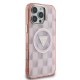 3543 GUESS HC MAGSAFE IML METAL OUTLINE JET SET PRINT TRIANGLE PINK IP16 PRO MAX