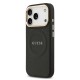 9698 GUESS HC MAGSAFE PU W/ PEONY HOT STAMP BLACK IP17 PRO