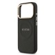 9698 GUESS HC MAGSAFE PU W/ PEONY HOT STAMP BLACK IP17 PRO