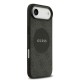 9977 GUESS HC MAGSAFE PU 4G CIRCLE W/ CLASSIC LOGO BLACK IP17 AIR