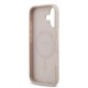 0041 GUESS HC MAGSAFE PU 4G CIRCLE W/ CLASSIC LOGO PINK IP17