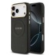 9704 GUESS HC MAGSAFE PU W/ PEONY HOT STAMP BLACK IP17 PRO MAX