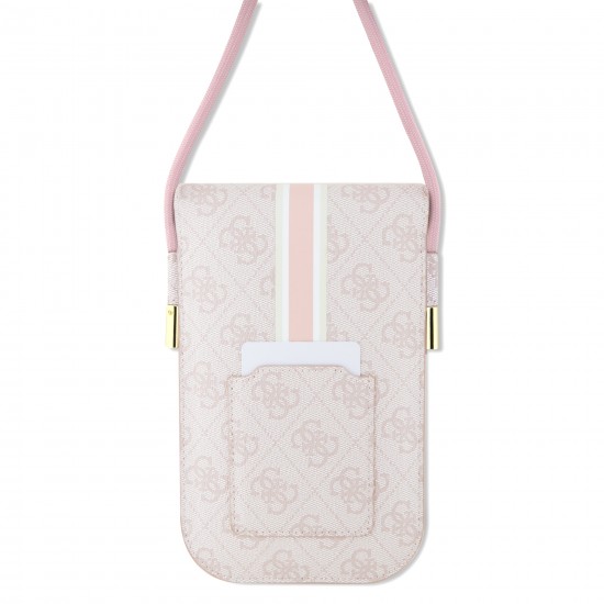 2231 GUESS US WALLET 4G STRIPES PINK