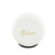 2213 GUESS TWS SMALL ROUND SCRIPT PRINT WHITE