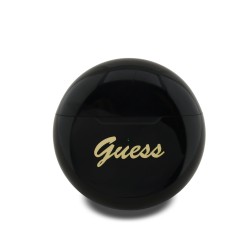 2206 GUESS TWS SMALL ROUND SCRIPT PRINT BLACK