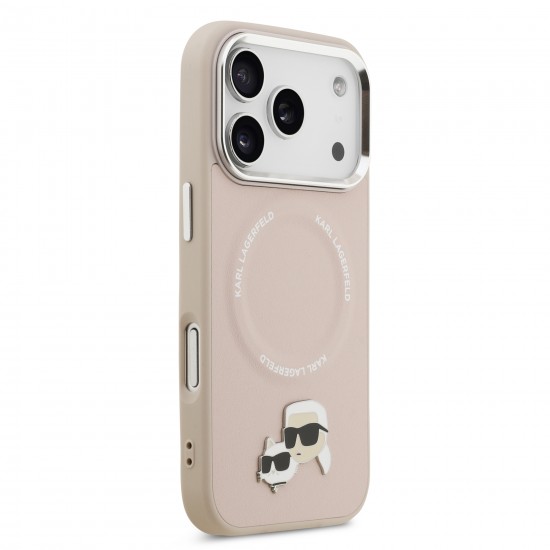 5473 KARL HC MAGSAFE PU K&C PINS PINK IP17 PRO