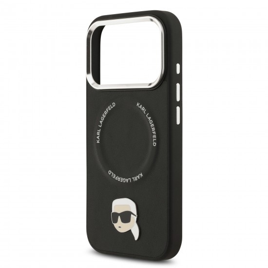 5633 KARL HC MAGSAFE PU KARL PIN BLACK IP17 PRO