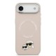 5466 KARL HC MAGSAFE PU K&C PINS PINK IP17 AIR