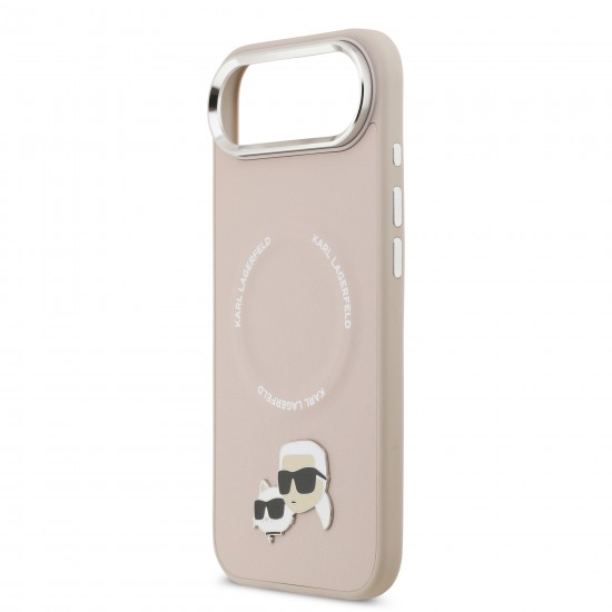 5466 KARL HC MAGSAFE PU K&C PINS PINK IP17 AIR