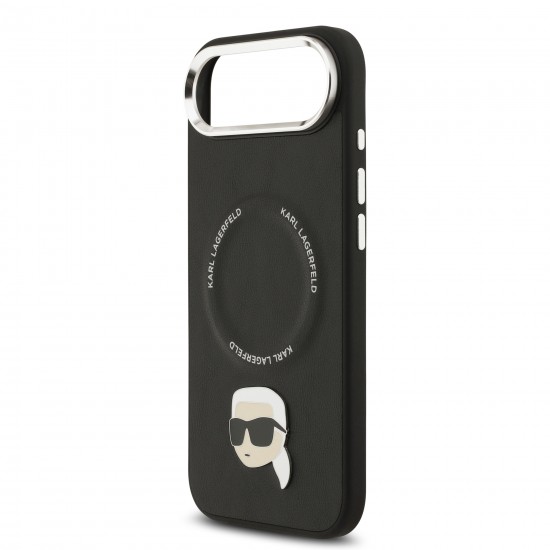 5626 KARL HC MAGSAFE PU KARL PIN BLACK IP17 AIR