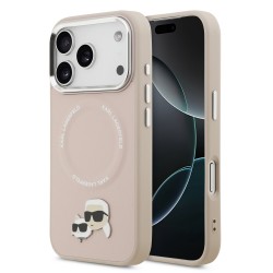 5480 KARL HC MAGSAFE PU K&C PINS PINK IP17 PRO MAX