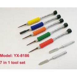 YAXUN YX-8187 Комплект прецизни отвертки за мобилен телефон 