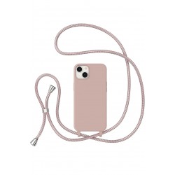 TP-16 Силиконов Кейс с връзка за Samsung A16  - Розов