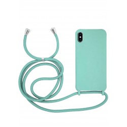 TP-16 Силиконов Кейс с връзка за Samsung A16  - Мента