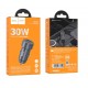 HOCO Z57A Зарядно за кола USB+USB-C PD30W + QC3.0 30W - Type-C към Type-C