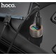 HOCO Z57A Зарядно за кола USB+USB-C PD30W + QC3.0 30W - Type-C към Type-C