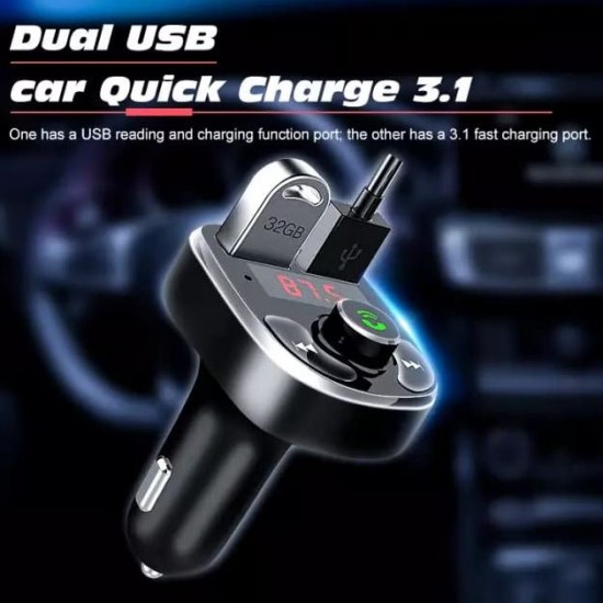 ALLISON ALS-A57 FM Трансмитер с bluetooth  (2*USB изход)