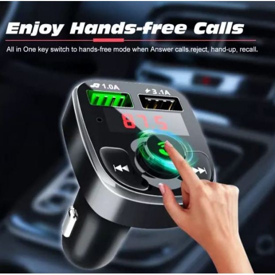 ALLISON ALS-A57 FM Трансмитер с bluetooth  (2*USB изход)