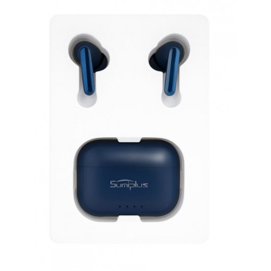 Безжични Bluetooth слушалки Sumiplus K30 - Тъмно Син