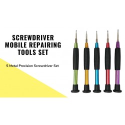 YAXUN M8222 Комплект прецизни отвертки за мобилен телефон - 5 части