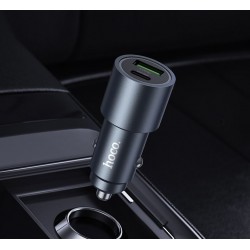 HOCO Z60 Зарядно за кола USB+USB-C PD20W + QC3.0 38W 