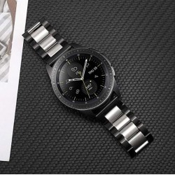 Метална каишка BN-16 за Smart Watch Часовник 22mm - Черен/Сив