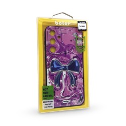 Шарен Кейс TP-40 за iPhone 16 Pro (покриващ камерата) - Розова Панделка