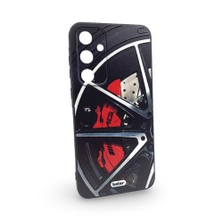 Шарен Кейс TP-40 за Samsung А36 (покриващ камерата) - Джанти Червен