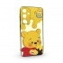 Шарен Кейс TP-40 за Samsung A35 (покриващ камерата) - Жълт Мечо