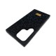 Кейс за телефон с камъни D130 за Samsung Galaxy S25 (Черен)