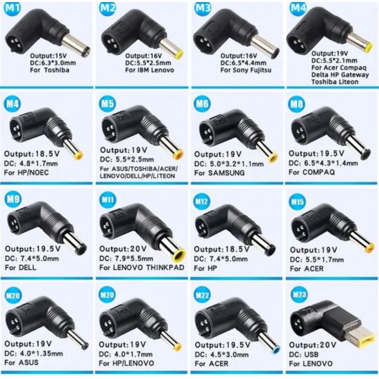 HX-120 220V 120W универсално зарядно за лаптоп от алуминиева сплав, зарядно устройство за лаптоп, 110-240 V за домашна употреба в кола 13 букси