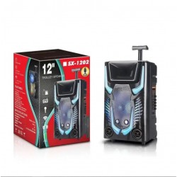 SX-1202 12" 800W Безжична колона говорител субуфер