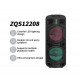 ZQS12208 2*12" 1600W Безжична колона говорител субуфер