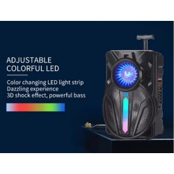 SX-1203 12" 800W Безжична колона говорител субуфер