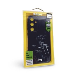 Шарен Кейс TP-40 за Samsung A55 (покриващ камерата) - Черно Куче