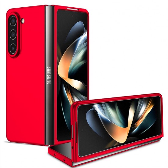 Z15 Silicone case за Samsung Z Fold 6 от 2 части - Червен