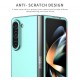 Z16 PVC case за Samsung Z Fold 6 от 2 части - Бебешко Розово