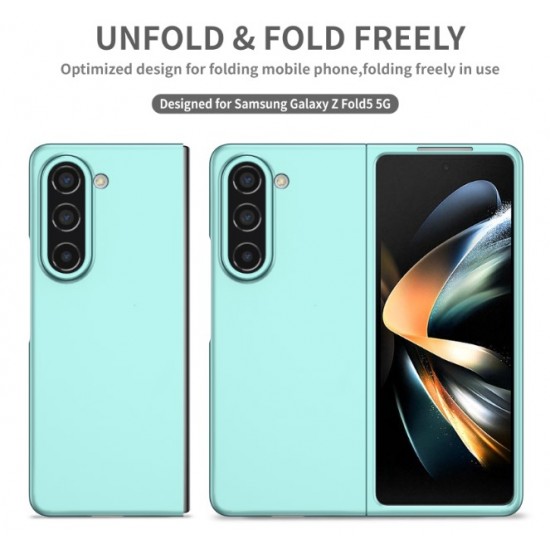 Z16 PVC case за Samsung Z Fold 6 от 2 части - Бебешко Розово