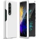 Z16 PVC case за Samsung Z Fold 6 от 2 части - Бял