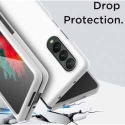 Z16 PVC case за Samsung Z Fold 7 от 2 части - Бял