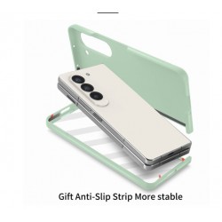 Z16 PVC case за Samsung Z Fold 7 от 2 части - Светло зелен