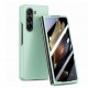 Z16 PVC case за Samsung Z Fold 6 от 2 части - Светло зелен