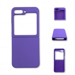 Z15 Silicone case за Samsung Z Flip 5 от 2 части - Тъмно Лилав